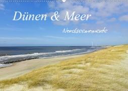 Dünen und Meer Nordseemomente (Wandkalender 2021 DIN A2 quer)