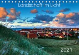 Landschaft im Licht (Tischkalender 2021 DIN A5 quer)