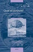 Quid Est Secretum?: Visual Representation of Secrets in Early Modern Europe, 1500-1700