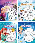 Nelson Mini-Bücher: Disney Mandalas 1-4