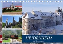 Heidenheim und Brenzregion (Tischkalender 2021 DIN A5 quer)