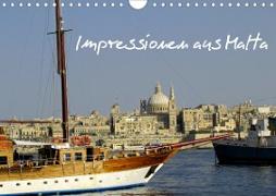 Impressionen aus Malta (Wandkalender 2021 DIN A4 quer)