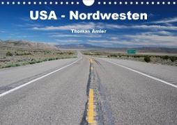 USA - Nordwesten (Wandkalender 2021 DIN A4 quer)