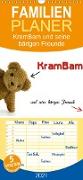 KramBam und seine bärigen Freunde - Familienplaner hoch (Wandkalender 2021 , 21 cm x 45 cm, hoch)