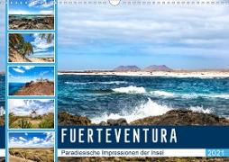 FUERTEVENTURA Paradiesische Impressionen der Insel (Wandkalender 2021 DIN A3 quer)