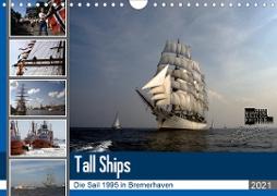 Analoge Fotografie Tall Ships Sail 1995 Bremerhaven (Wandkalender 2021 DIN A4 quer)