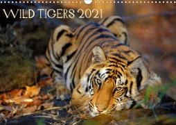 Wild Tigers 2021 (Wall Calendar 2021 DIN A3 Landscape)