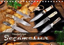 Handgefertigte Jagdmesser (Tischkalender 2021 DIN A5 quer)