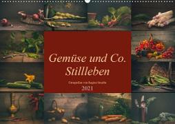 Gemüse und Co. Stillleben (Wandkalender 2021 DIN A2 quer)