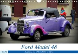 Ford Model 48 (Wall Calendar 2021 DIN A4 Landscape)