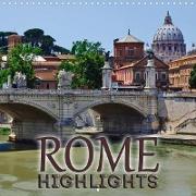 ROME Highlights (Wall Calendar 2021 300 × 300 mm Square)