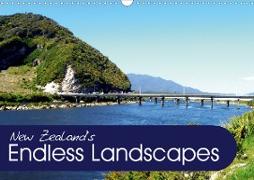 New Zealand's Endless Landscapes (Wall Calendar 2021 DIN A3 Landscape)