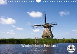 Windmühlen in Friesland - Molens in Fryslan (Wandkalender 2021 DIN A4 quer)