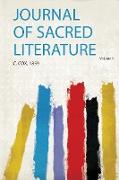 Journal of Sacred Literature