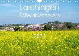 Laichingen - Schwäbische Alb (Wandkalender 2021 DIN A4 quer)