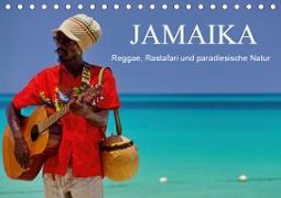JAMAIKA Reggae, Rastafari und paradiesische Natur. (Tischkalender 2021 DIN A5 quer)