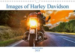 Images of Harley Davidson (Wall Calendar 2021 DIN A4 Landscape)