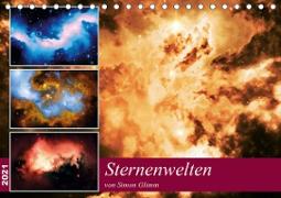 Sternenwelten (Tischkalender 2021 DIN A5 quer)