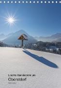 Leichte Wanderziele um Oberstdorf (Tischkalender 2021 DIN A5 hoch)