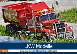 LKW Modelle beim Dampfmodellbautreffen in Bisingen (Wandkalender 2021 DIN A4 quer)