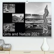 Girls and Nature (Premium, hochwertiger DIN A2 Wandkalender 2021, Kunstdruck in Hochglanz)