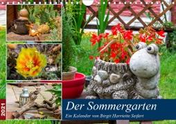 Der Sommergarten (Wandkalender 2021 DIN A4 quer)