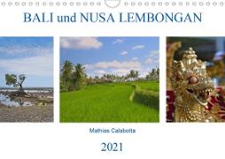 Bali und Nusa LembonganAT-Version (Wandkalender 2021 DIN A4 quer)