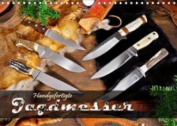 Handgefertigte Jagdmesser (Wandkalender 2021 DIN A4 quer)