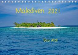 Malediven - Dreamland (Tischkalender 2021 DIN A5 quer)