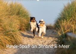 Hunde-Spaß an Strand & Meer (Wandkalender 2021 DIN A2 quer)
