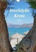 Inselidylle Kreta (Wandkalender 2021 DIN A4 hoch)