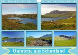 Quintette aus SchottlandCH-Version (Wandkalender 2021 DIN A4 quer)