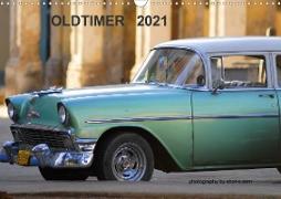 OLDTIMER 2021 (Wandkalender 2021 DIN A3 quer)