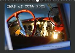 CARS of CUBA 2021 (Wandkalender 2021 DIN A3 quer)