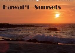 Hawai'i Sunsets (Wandkalender 2021 DIN A2 quer)