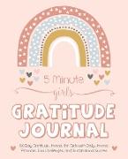 5 Minute Girls Gratitude Journal