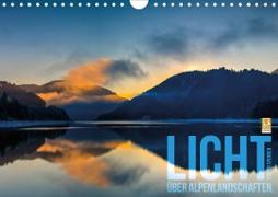 Licht über Alpenlandschaften (Wandkalender 2021 DIN A4 quer)