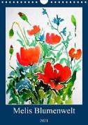 Melis Blumenwelt (Wandkalender 2021 DIN A4 hoch)