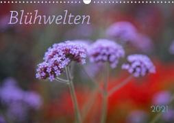 Blühwelten (Wandkalender 2021 DIN A3 quer)