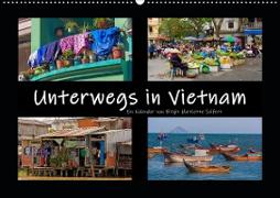 Unterwegs in Vietnam (Wandkalender 2021 DIN A2 quer)