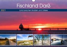 Fischland Darß - Land zwischen Bodden und Ostsee (Wandkalender 2021 DIN A3 quer)