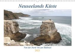 Neuseelands Küste (Wandkalender 2021 DIN A3 quer)