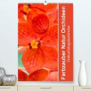 Farbzauber Natur Orchideen - GeburtstagskalenderAT-Version (Premium, hochwertiger DIN A2 Wandkalender 2021, Kunstdruck in Hochglanz)