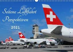 Seltene Luftfahrt Perspektiven (Wandkalender 2021 DIN A3 quer)