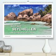 La Digue Seychellen - die schönsten Buchten (Premium, hochwertiger DIN A2 Wandkalender 2021, Kunstdruck in Hochglanz)