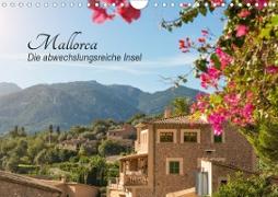 Mallorca - Die abwechslungsreiche Insel (Wandkalender 2021 DIN A4 quer)