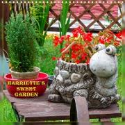 Harriette`s sweet garden (Wall Calendar 2021 300 × 300 mm Square)