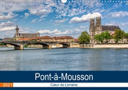 Pont-à-Mousson - Coeur de Lorraine (Calendrier mural 2021 DIN A3 horizontal)