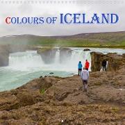 COLOURS OF ICELAND (Wall Calendar 2021 300 × 300 mm Square)