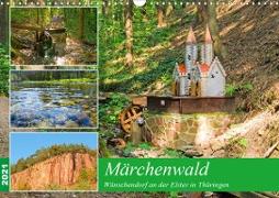 Märchenwald Wünschendorf an der Elster in Thürigen (Wandkalender 2021 DIN A3 quer)